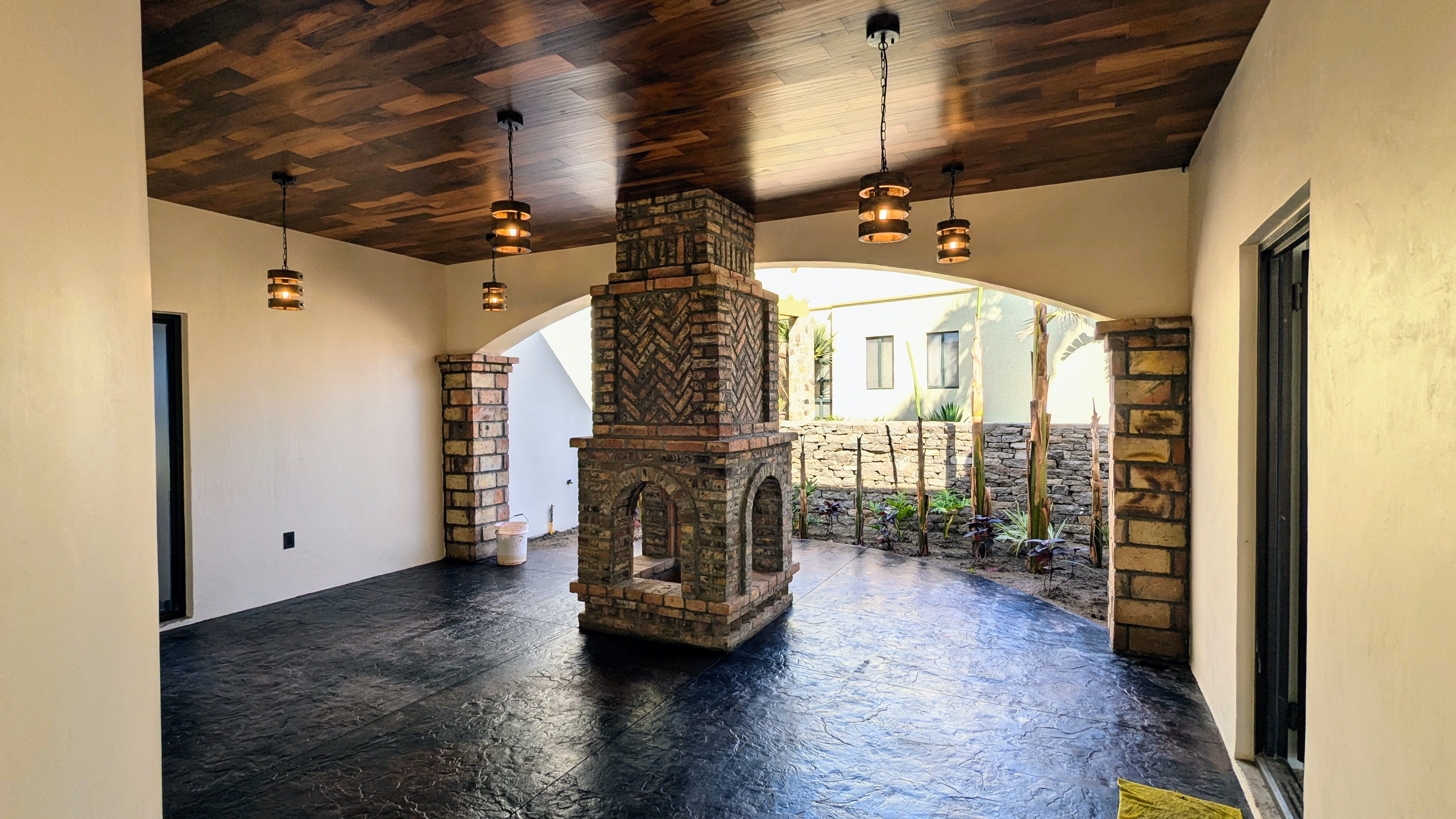 Construction progress